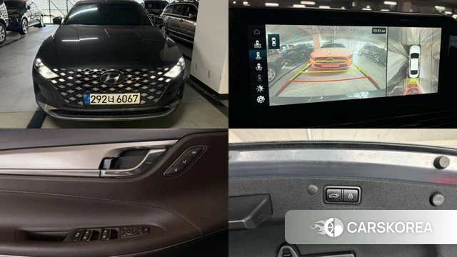 Hyundai The New Grandeur IG Hybrid 2020 Серый из Кореи