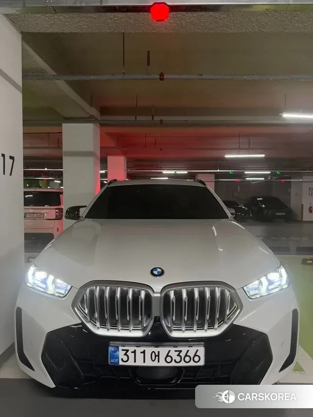BMW X6 (G06) 2025 Белый из Кореи