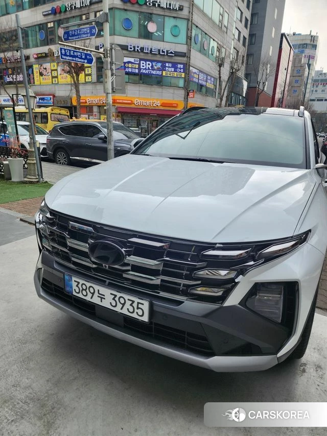 Hyundai The New Tucson Hybrid (NX4) 2026 Белый из Кореи