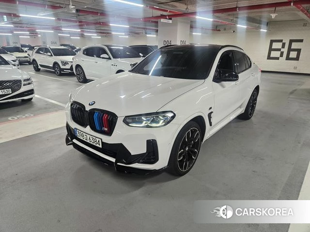 BMW X4 (G02) 2022 Белый из Кореи