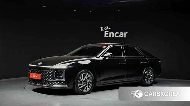 Hyundai Grandeur Hybrid (GN7) 2024 Черный из Кореи