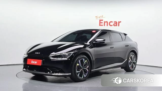 Kia EV6 2021 Черный из Кореи