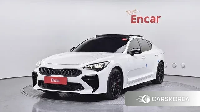 Kia Stinger Meister 2022 Белый из Кореи