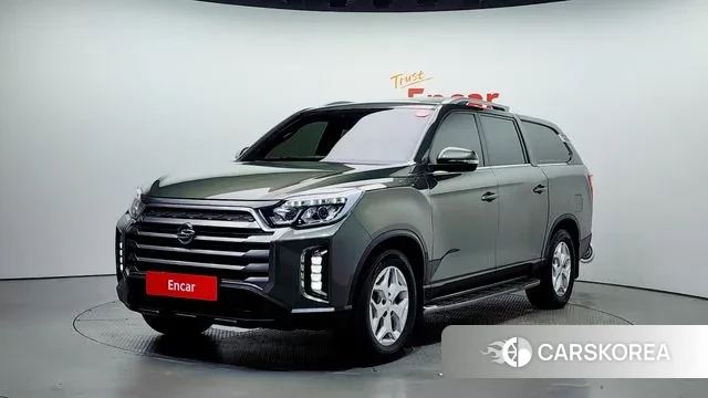 Ssangyong The New Rexton Sport 2022 Светло-зеленый из Кореи