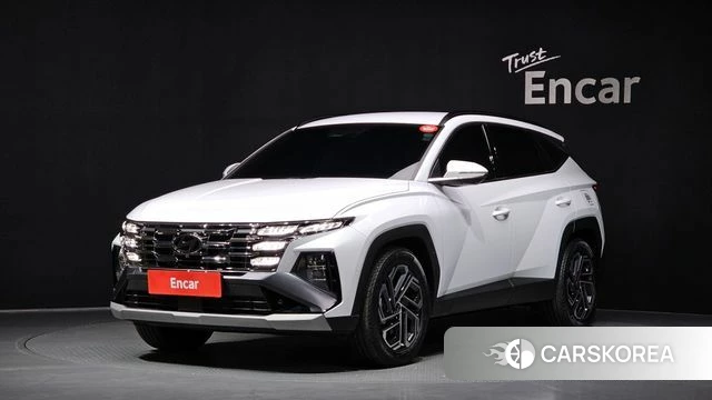 Hyundai The New Tucson Hybrid (NX4) 2024 Белый из Кореи