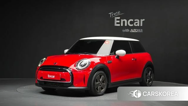 Mini Cooper 2021 Красный из Кореи