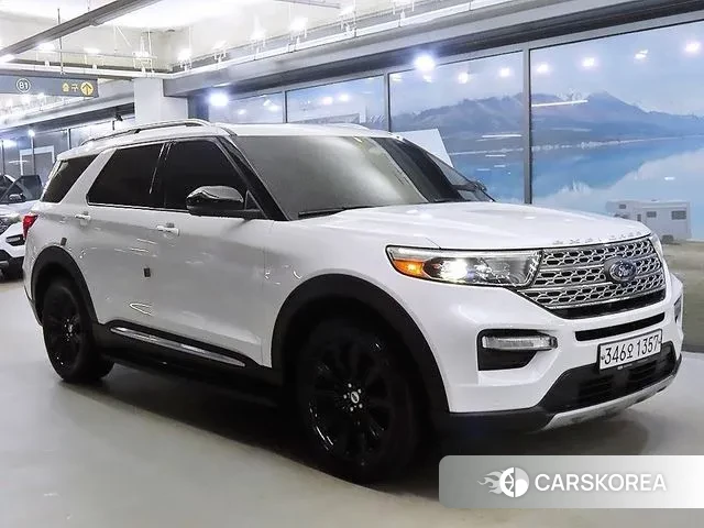 Ford Explorer 6th Generation 2020 Белый из Кореи