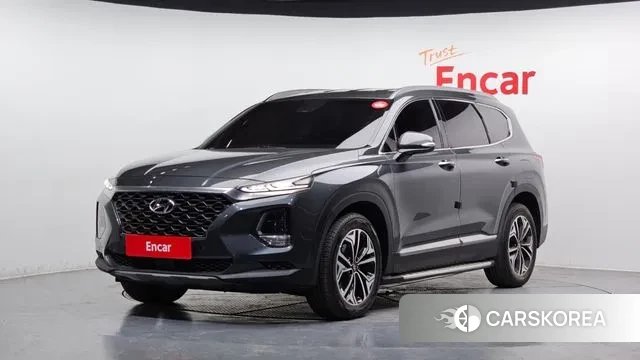 Hyundai Santa Fe TM 2018 Серый из Кореи