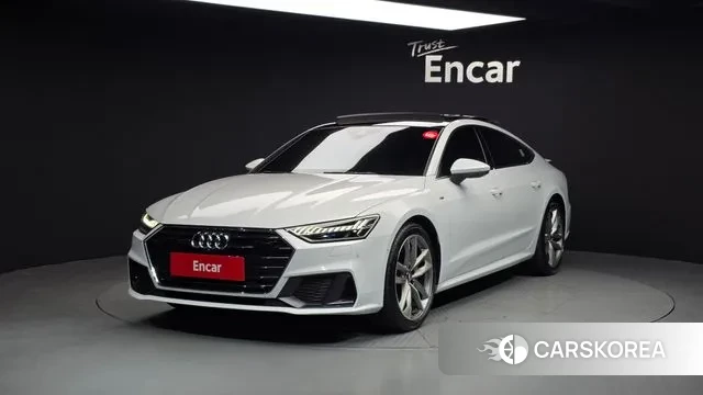 Audi A7 (4K) 2021 Белый из Кореи