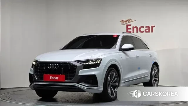 Audi Q8 (4M) 2022 Белый из Кореи