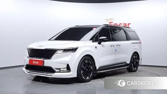 Kia Carnival 4th generation 2021 Белый из Кореи