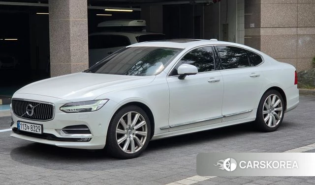 Volvo S90 2018 Белый из Кореи