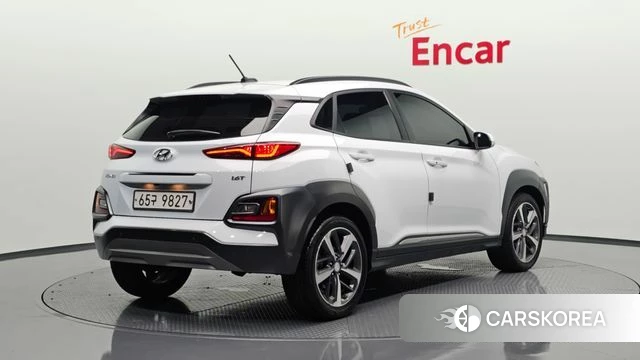 Hyundai Kona 2018 Белый из Кореи