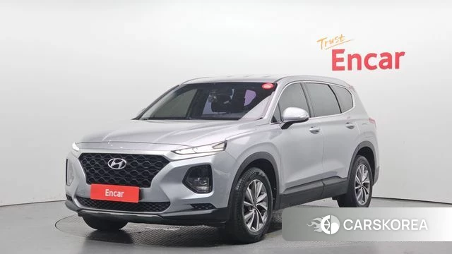 Hyundai Santa Fe TM 2018 Серебряный из Кореи