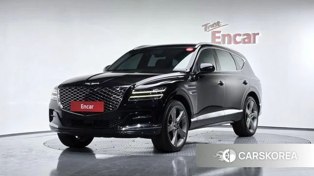 Genesis GV80 2021 Черный из Кореи