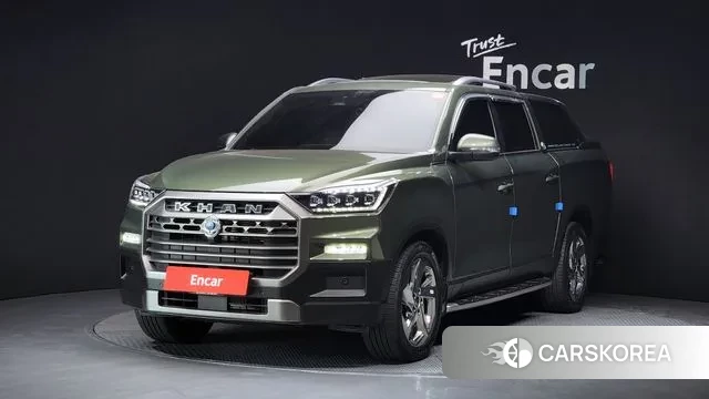 Ssangyong The New Rexton Sports Cannes 2023 Темно-зеленый из Кореи
