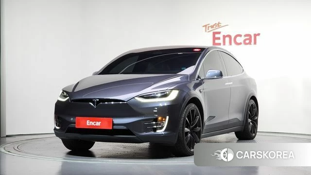 Tesla Model X 2020 Серый из Кореи