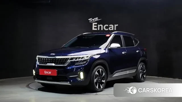 Kia Seltos 2020 Синий из Кореи