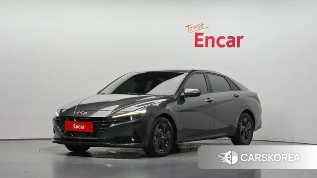 Hyundai Avante Hybrid (CN7) 2021 Серый из Кореи