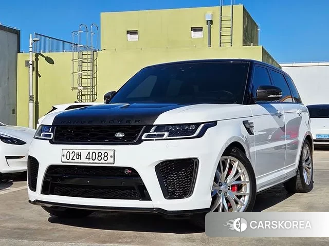 Land Rover Range Rover Sport 2nd Generation 2018 Белый из Кореи