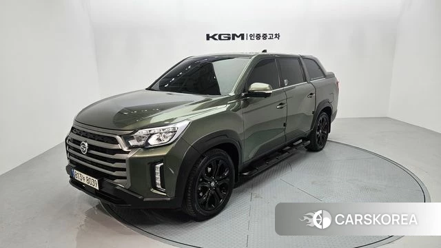 Ssangyong The New Rexton Sport 2021 Зеленый из Кореи