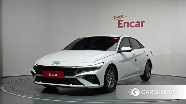 Hyundai The New Avante (CN7) 2023 Белый из Кореи