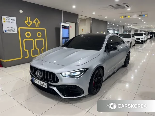 Mercedes-Benz CLA-Class C118 2021 Серебряный из Кореи