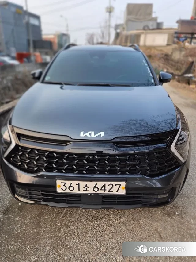 Kia Sportage 5th Generation 2024 Серый из Кореи