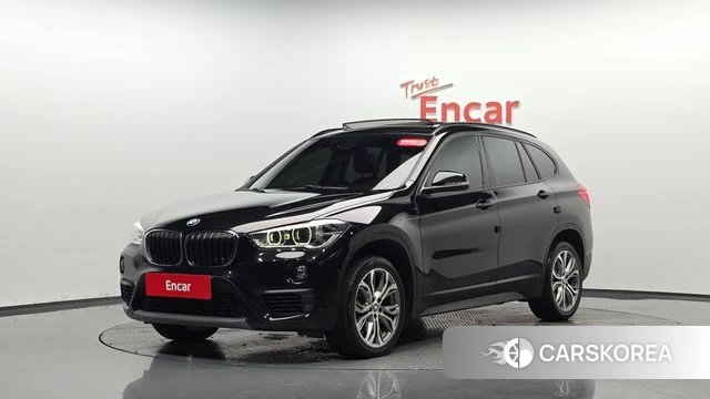 BMW X1 (F48) 2018 Черный из Кореи