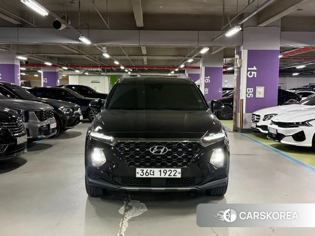 Hyundai Santa Fe TM 2018 Черный из Кореи