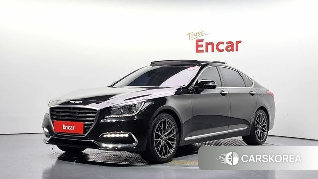 Genesis G80 2018 Черный из Кореи