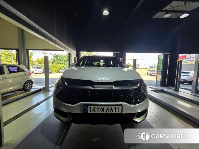 Kia Sportage 5th Generation Hybrid 2021 Белый из Кореи