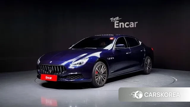 Maserati Quattroporte 2019 Синий из Кореи