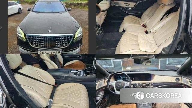 Mercedes-Benz S-Class W222 2018 Черный из Кореи