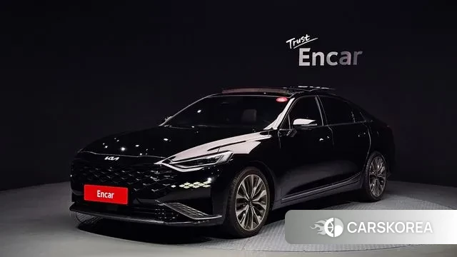 Kia K8 2021 Черный из Кореи
