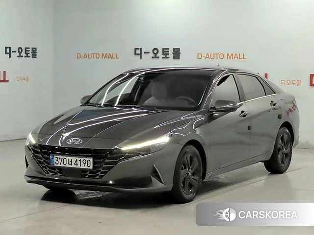 Hyundai Avante (CN7) 2021 Серый из Кореи