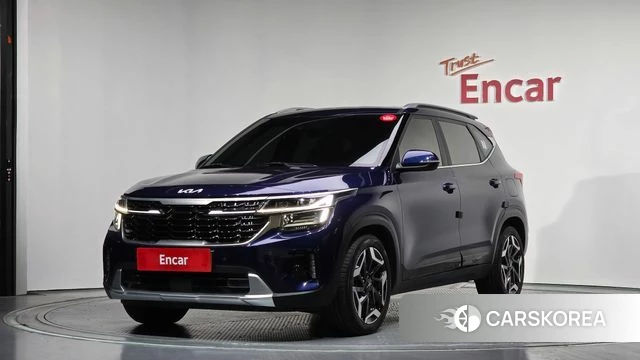 Kia The New Seltos 2023 Синий из Кореи