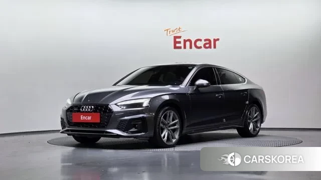 Audi A5 (F5) 2021 Серый из Кореи