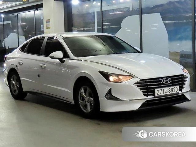 Hyundai Sonata (DN8) 2019 Белый из Кореи