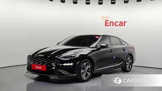 Kia K8 Hybrid 2022 Черный из Кореи