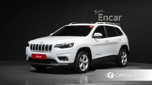 Jeep Cherokee (KL) 2021 Белый из Кореи