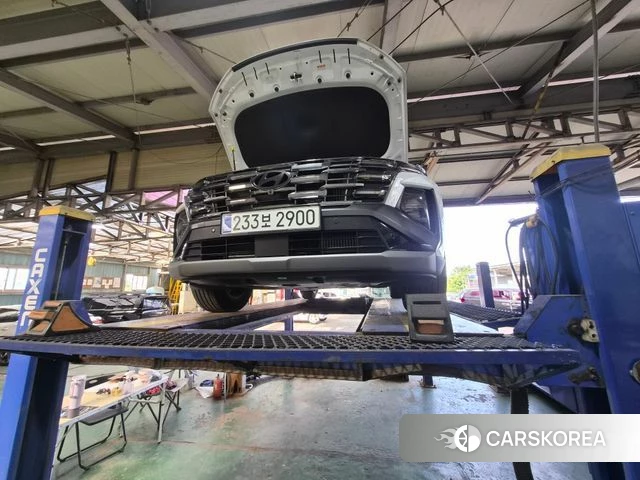 Hyundai The New Tucson Hybrid (NX4) 2024 Белый из Кореи