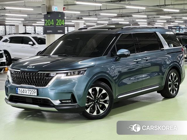 Kia Carnival 4th generation 2021 Синий из Кореи