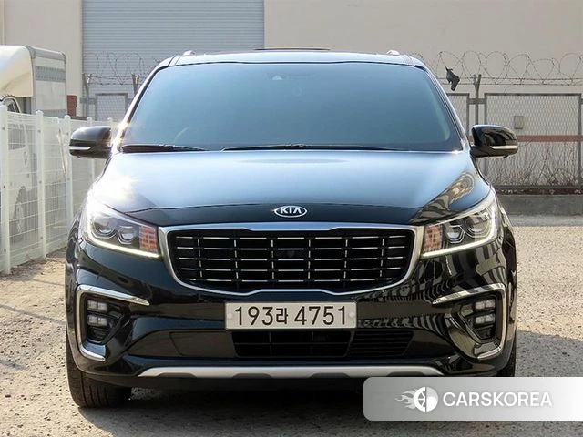 Kia The New Carnival 2019 Черный из Кореи