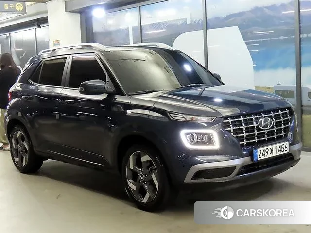 Hyundai Venue 2021 Синий из Кореи