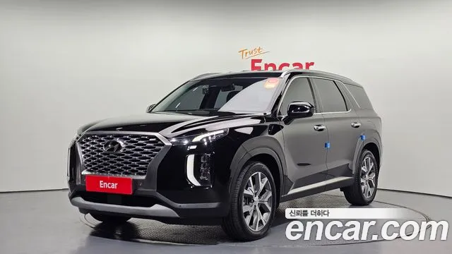 Hyundai Palisade 2021 Черный из Кореи