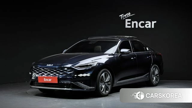 Kia K8 Hybrid 2022 Синий из Кореи