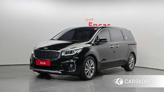 Kia The New Carnival 2019 Черный из Кореи