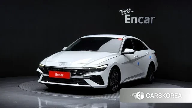 Hyundai The New Avante (CN7) 2023 Белый из Кореи
