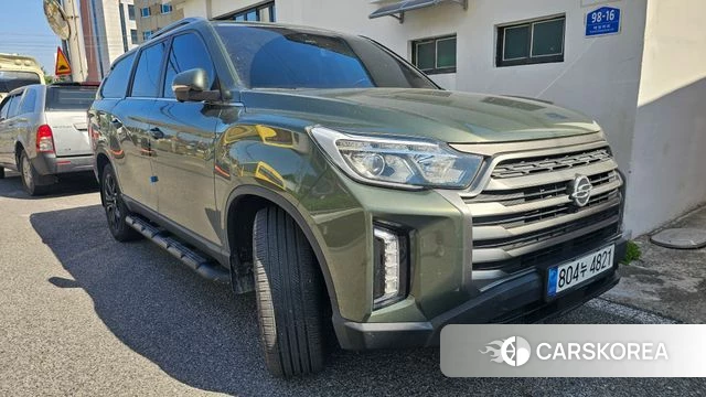 Ssangyong The New Rexton Sport 2022 Светло-зеленый из Кореи